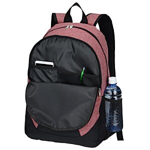 Additional Image 1 - a black and red backpack