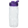 View Image 3 of 4 of Refresh Spot On Water Bottle with Flip Lid - 20 oz. - Clear