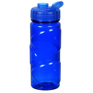 Additional Image 2 - a blue water bottle with a lid