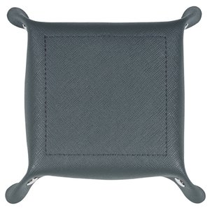 Additional Image 1 - a black square pillow with two small holes
