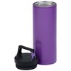 View Image 2 of 4 of Rover Stainless Vacuum Bottle with Clip Lid - 18 oz - Matte