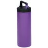 View Image 3 of 4 of Rover Stainless Vacuum Bottle with Clip Lid - 18 oz - Matte