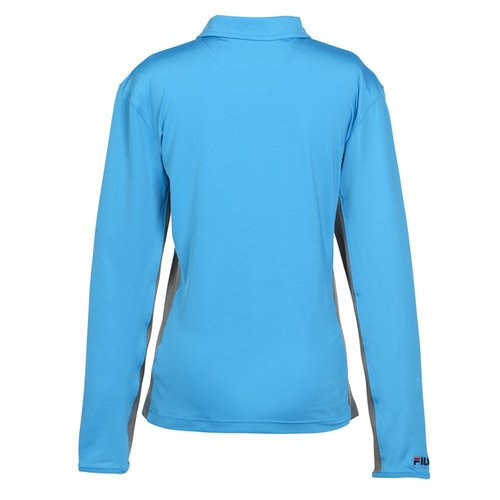 FILA Newport Performance Long Sleeve Polo - Ladies' Image 1 of 2