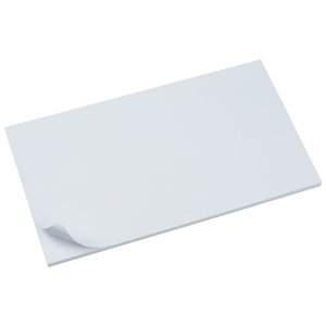 Additional Image 1 - a white rectangular object with a curled corner