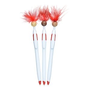 Additional Image 2 - a group of pens with red flowers