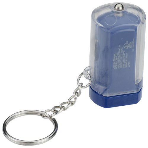 Additional Image 2 - a key chain with a blue container