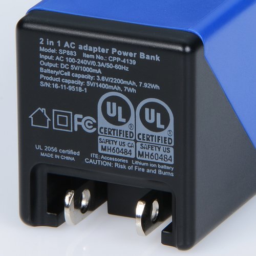 Additional Image 2 - a close up of a blue and black device