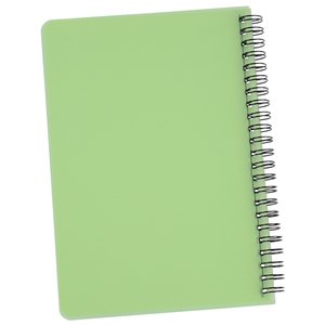 Additional Image 2 - a green notebook with a black spiral