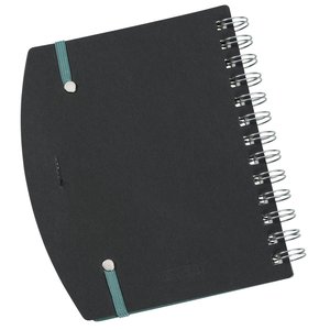 Additional Image 1 - a black notebook with metal rings