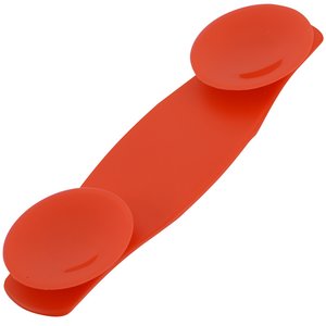 Additional Image 1 - a red rubber band with circles