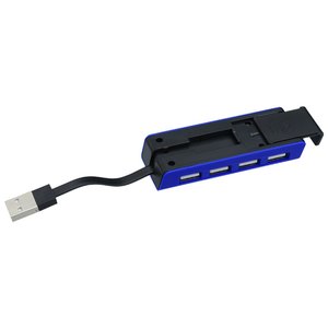 Additional Image 1 - a black and blue device with a black cord