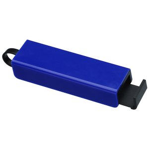 Additional Image 2 - a blue rectangular object with a black handle