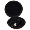 View Image 2 of 4 of Dual Charging Cable with Round Case