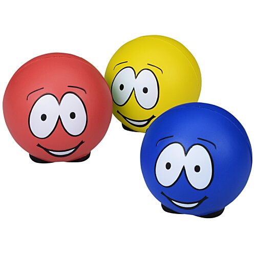 Additional Image 2 - a group of round balls with faces