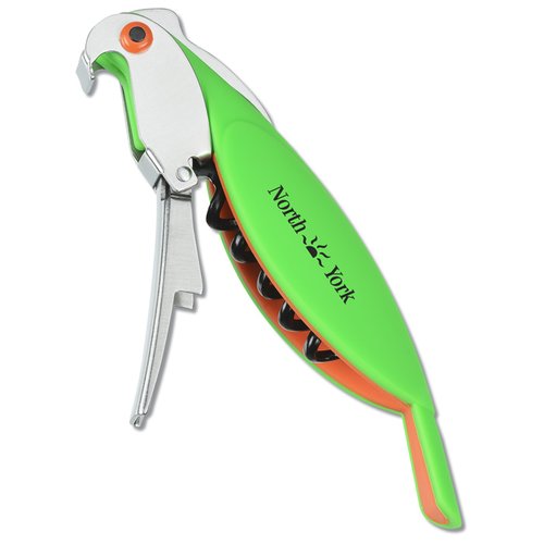 Additional Image 1 - a green and white bird shaped object