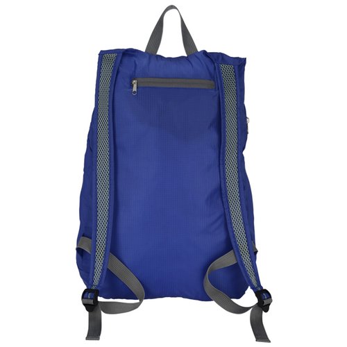 Additional Image 1 - a blue backpack with black straps