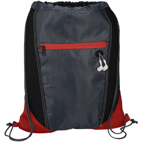 Additional Image 1 - a black and red backpack