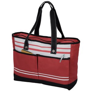 Additional Image 1 - a red and white bag