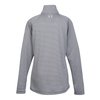 View Image 2 of 3 of Under Armour Corporate Stripe 1/4-Zip Pullover - Ladies' - Full Colour