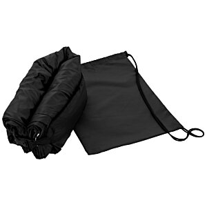 Additional Image 3 - a folded black umbrella on a white background