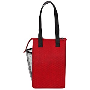 Additional Image 1 - a red bag with black handles
