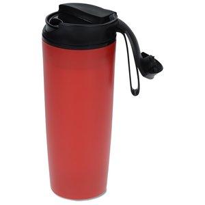 Additional Image 1 - a red and black coffee mug