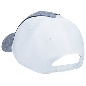 Additional Image 1 - a white hat with a grey and black design