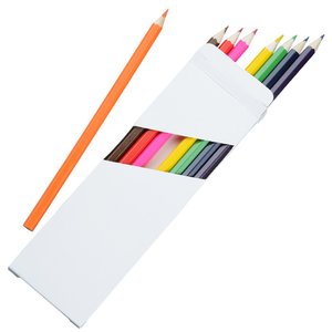 Additional Image 1 - a white box with colored pencils