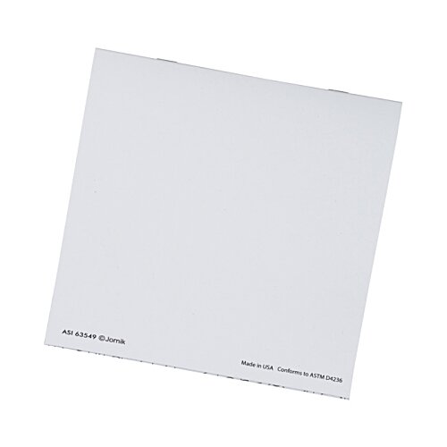 Additional Image 4 - a white square paper on a white background
