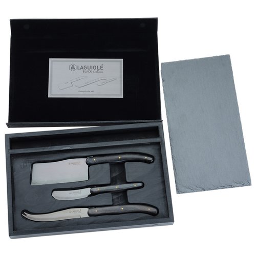 Laguiole Black Cheese & Serving Set Image 2 of 3