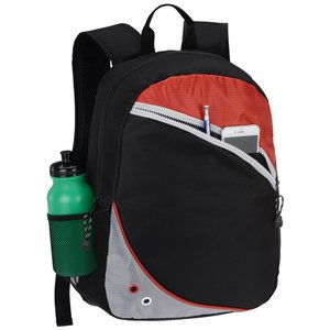 Additional Image 2 - a black and red backpack
