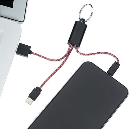 Additional Image 1 - a black rectangular object with red wires