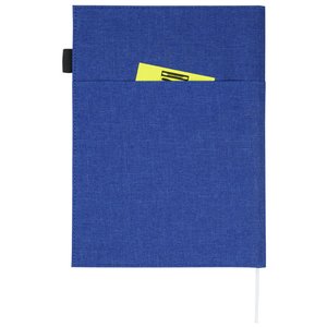 Additional Image 1 - a blue rectangular object with a yellow flag