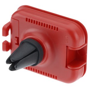 Additional Image 1 - a red plastic holder with a black tip