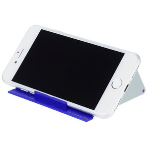 Additional Image 3 - a white cell phone on a stand