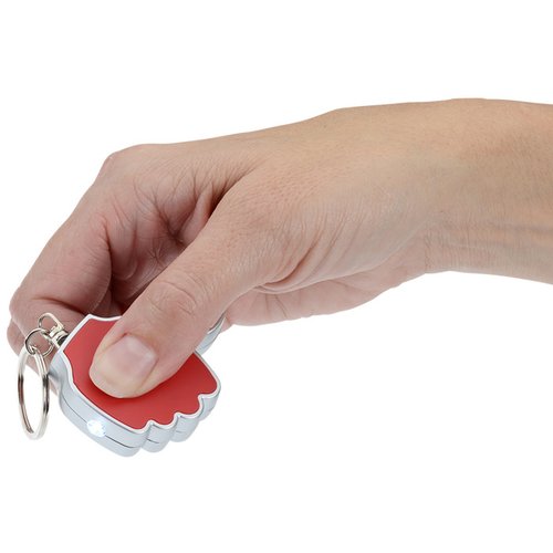 Additional Image 2 - a hand holding a red and white object