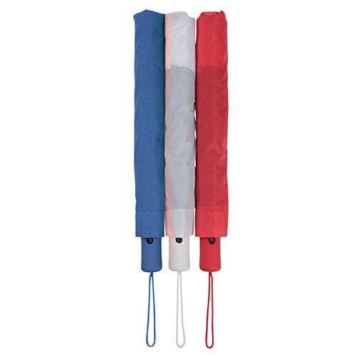 Colour Top Folding Umbrella - 46" Arc Image 3 of 3