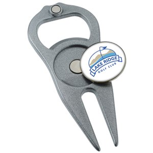 Additional Image 2 - a grey metal object with a round object