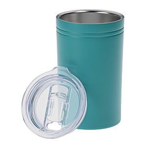 Additional Image 1 - a blue cup with a lid
