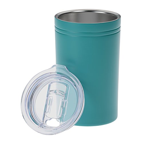 Additional Image 1 - a blue cup with a lid