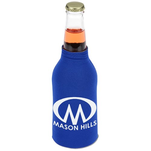 Additional Image 1 - a blue bottle with a logo on it