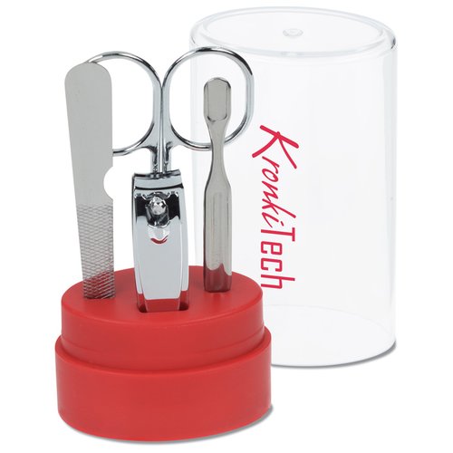 Additional Image 1 - a red and silver medical tool
