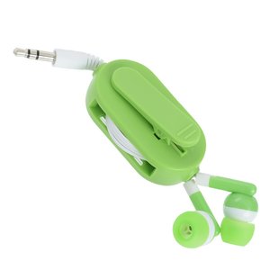 Additional Image 2 - a green earbuds and a cord