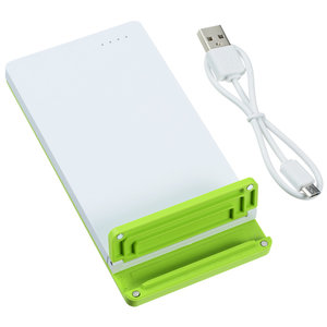 Additional Image 3 - a white rectangular object with a green cover