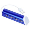 View Image 2 of 4 of Aluminum 4 Port USB Hub with Phone Stand - Closeout