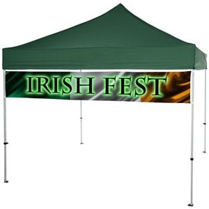 Additional Image 2 - a green tent with a banner