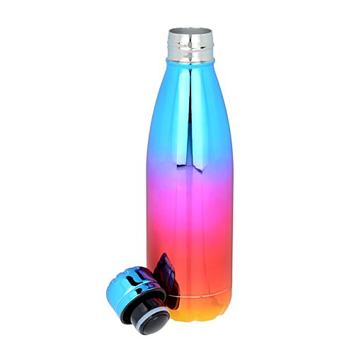 Additional Image 1 - a colorful water bottle with a cap
