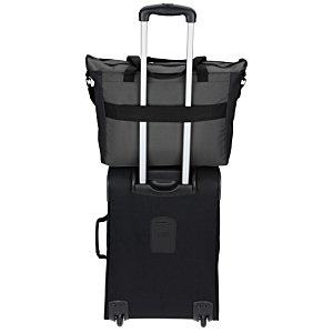 Additional Image 2 - a black suitcase with a handle