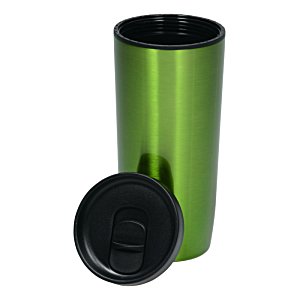 Additional Image 2 - a green and black tumbler