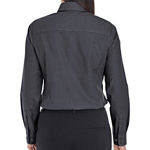 Additional Image 2 - a purple long sleeved shirt